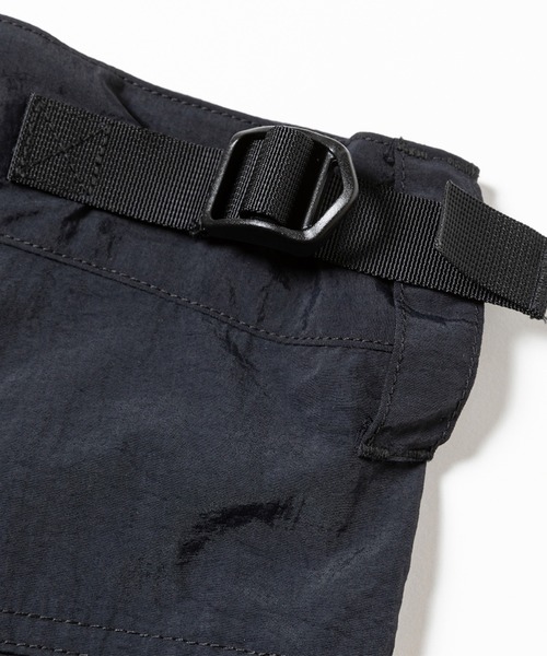 meanswhile(ミーンズワイル)の「Nylon Luggage Cargo PT(カーゴパンツ・メンズ・ブラック・3(L))」の7枚目の写真