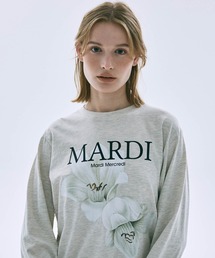TSHIRT LONG SLEEVE LILIES & ROSES / Tシャツ ロングスリーブ リリー ローズ
