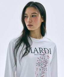 TSHIRT LONG SLEEVE LILIES & ROSES / Tシャツ ロングスリーブ リリー ローズ