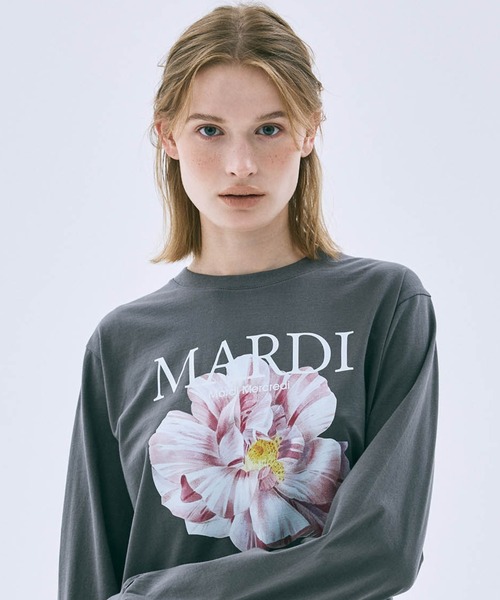 TSHIRT LONG SLEEVE LILIES & ROSES / Tシャツ ロングスリーブ リリー