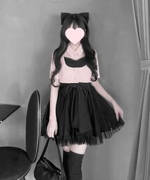 OLIVE des OLIVE(�I���[�u�f�I���[�u)�́y�C���t���G���T�[���zmiko dot tutu dress(�����s�[�X)