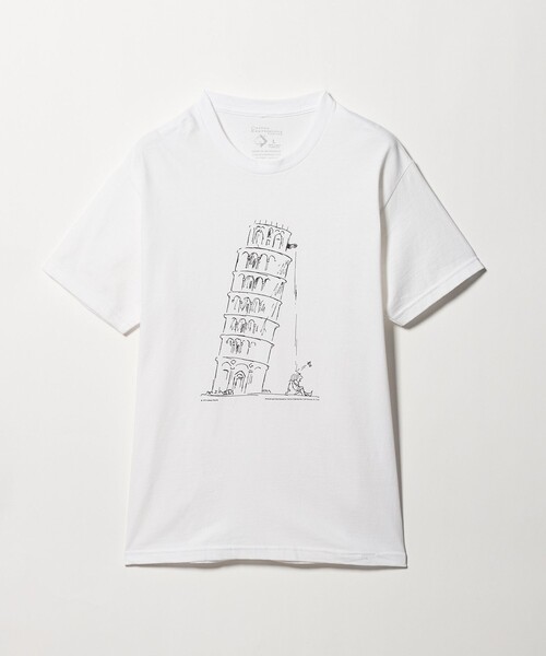Steven Alan(スティーブンアラン)の「<Cotton Expressions Limited × Steven Alan> S.H PISA SL/Tシャツ(Tシャツ/カットソー・メンズ・ホワイト・XL/M/L)」の1枚目の写真
