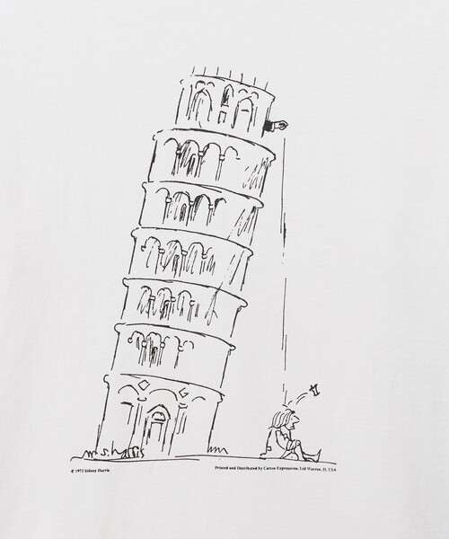 Steven Alan(スティーブンアラン)の「<Cotton Expressions Limited × Steven Alan> S.H PISA SL/Tシャツ(Tシャツ/カットソー・メンズ・ホワイト・XL/M/L)」の5枚目の写真