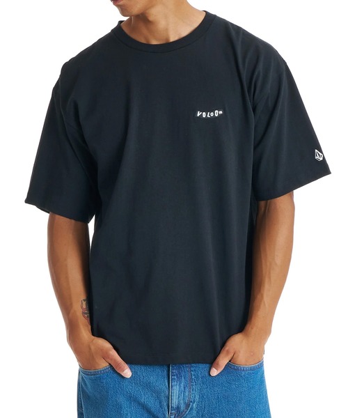 VOLCOM（ボルコム）の「VOLCOM/ボルコム メンズ 半袖 Tシャツ VST261003（Tシャツ/カットソー・メンズ・ホワイト/ライトグレー/ブラック・L/M）」の5枚目の写真