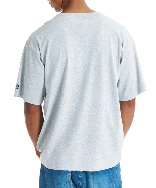 VOLCOM（ボルコム）の「VOLCOM/ボルコム メンズ 半袖 Tシャツ VST261003（Tシャツ/カットソー・メンズ・ホワイト/ライトグレー/ブラック・L/M）」の9枚目の写真