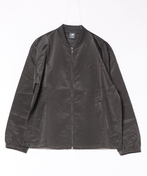NEW BALANCE(ニューバランス)の「New Balance ニューバランス M O.HシグネチャークリンクルナイロンJK ジャケット MJ61T0GGABR ABR(その他アウター・メンズ・ブラック・XX-LARGE/X-LARGE/LARGE/MEDIUM)」の1枚目の写真