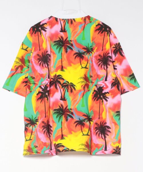 Loudmouth（ラウドマウス）の「LOUDMOUTH/ラウドマウス ゴルフウェア 吸汗速乾 UVカット 接触冷感 スムース モックネック シャツ（Tシャツ/カットソー・メンズ・オレンジ/ネイビー/ホワイト・3L/LL/L/M）」の9枚目の写真