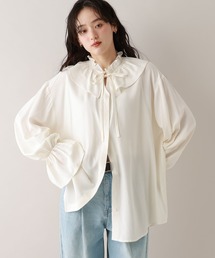 RAGEBLUE | フリルカラーチュニックブラウス(シャツ/ブラウス)