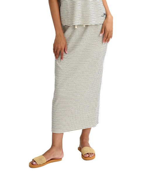 BILLABONG(ビラボン)の「BILLABONG ウィメンズ RIB WAFFLE SKIRT スカート 【2026年春夏モデル】(スカート・レディース・アイボリー/ブルー系その他/オレンジ系その他・MEDIUM/LARGE)」の2枚目の写真
