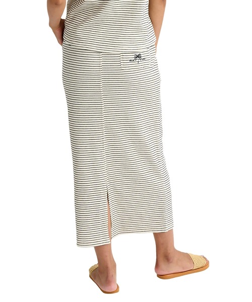 BILLABONG(ビラボン)の「BILLABONG ウィメンズ RIB WAFFLE SKIRT スカート 【2026年春夏モデル】(スカート・レディース・アイボリー/ブルー系その他/オレンジ系その他・MEDIUM/LARGE)」の4枚目の写真