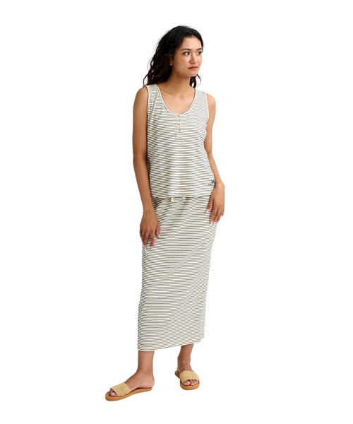 BILLABONG(ビラボン)の「BILLABONG ウィメンズ RIB WAFFLE SKIRT スカート 【2026年春夏モデル】(スカート・レディース・アイボリー/ブルー系その他/オレンジ系その他・MEDIUM/LARGE)」の5枚目の写真