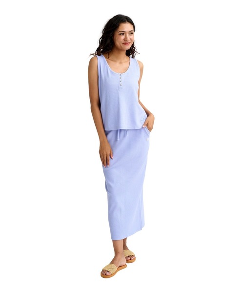 BILLABONG(ビラボン)の「BILLABONG ウィメンズ RIB WAFFLE SKIRT スカート 【2026年春夏モデル】(スカート・レディース・アイボリー/ブルー系その他/オレンジ系その他・MEDIUM/LARGE)」の13枚目の写真