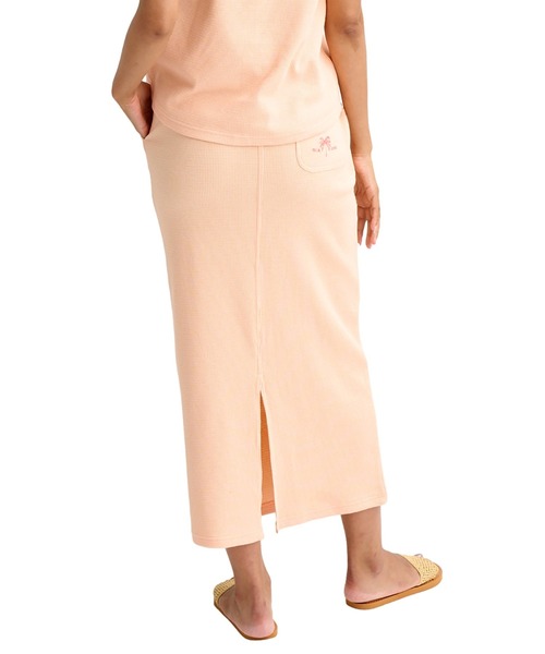 BILLABONG(ビラボン)の「BILLABONG ウィメンズ RIB WAFFLE SKIRT スカート 【2026年春夏モデル】(スカート・レディース・アイボリー/ブルー系その他/オレンジ系その他・MEDIUM/LARGE)」の11枚目の写真