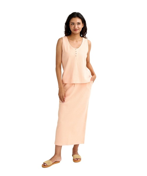 BILLABONG(ビラボン)の「BILLABONG ウィメンズ RIB WAFFLE SKIRT スカート 【2026年春夏モデル】(スカート・レディース・アイボリー/ブルー系その他/オレンジ系その他・MEDIUM/LARGE)」の10枚目の写真