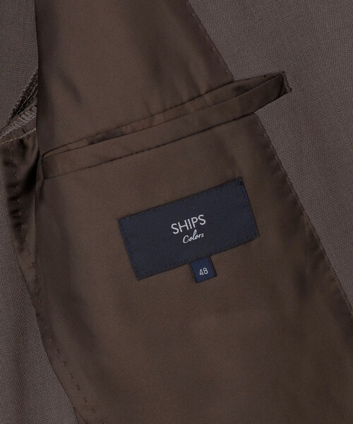 SHIPS Colors(シップス カラーズ)の「SHIPS Colors:〈速乾・洗濯機可能〉AVANT(R) AIR ジャケット◇(テーラードジャケット・メンズ・ライトグレー/ダークブルー/ベージュ/ネイビー/ブルー/ブラウン・46/44/52/50/48)」の19枚目の写真