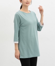 【ＵＶカット】７分袖Ａラインチュニック