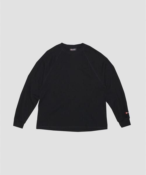 LOTTO（ロット）の「LOTTO　THERMAL PULLOVER LONG-SLEEVE T-SHIRTS（Tシャツ/カットソー・メンズ・ブラック/グレー/ホワイト・XX-LARGE/X-LARGE/LARGE/MEDIUM）」の3枚目の写真