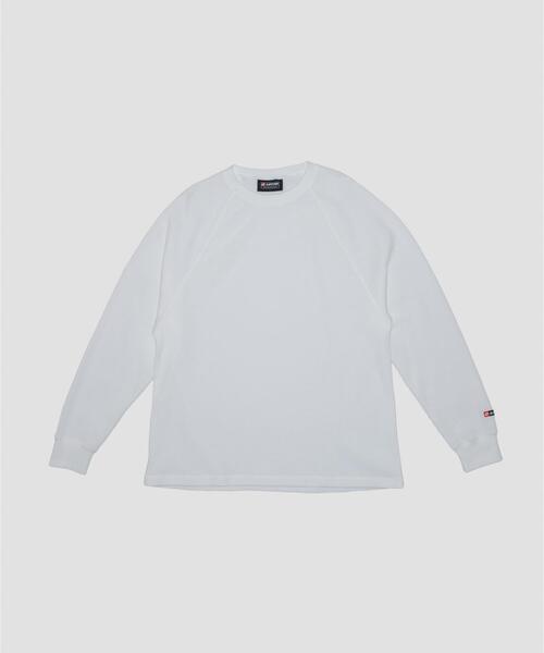 LOTTO（ロット）の「LOTTO　THERMAL PULLOVER LONG-SLEEVE T-SHIRTS（Tシャツ/カットソー・メンズ・ブラック/グレー/ホワイト・XX-LARGE/X-LARGE/LARGE/MEDIUM）」の4枚目の写真