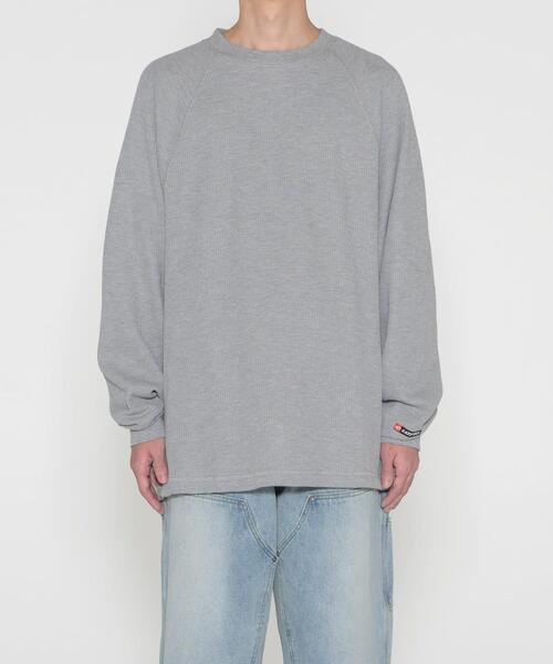 LOTTO（ロット）の「LOTTO　THERMAL PULLOVER LONG-SLEEVE T-SHIRTS（Tシャツ/カットソー・メンズ・ブラック/グレー/ホワイト・XX-LARGE/X-LARGE/LARGE/MEDIUM）」の6枚目の写真