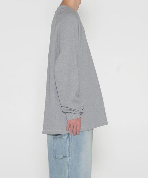 LOTTO（ロット）の「LOTTO　THERMAL PULLOVER LONG-SLEEVE T-SHIRTS（Tシャツ/カットソー・メンズ・ブラック/グレー/ホワイト・XX-LARGE/X-LARGE/LARGE/MEDIUM）」の9枚目の写真