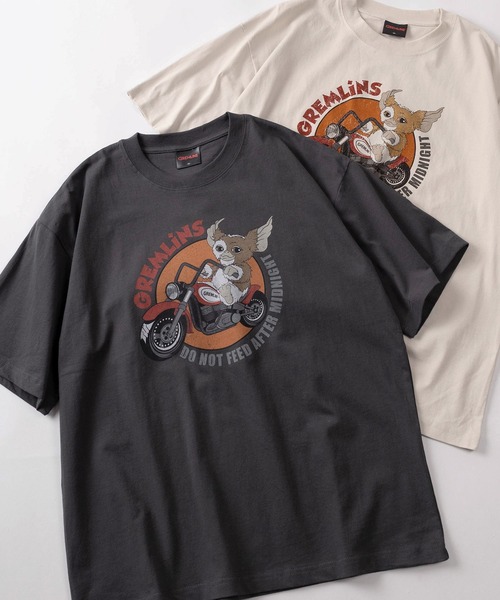 SlashDate（スラッシュデイト）の「【71】【Warner Bros/ワーナー・ブラザース】ペニーワイズ グレムリン ユーズドライク プリントTシャツ/バックプリント/ユニセックス/レディース/メンズ（Tシャツ/カットソー・レディース・グレー系5/グレー系4/アイボリー系5/アイボリー系4/グレー系1/グレー系/グレー系3/グレー系2/アイボリー系1/アイボリー系/アイボリー系3/アイボリー系2・XL/L/M）」の6枚目の写真