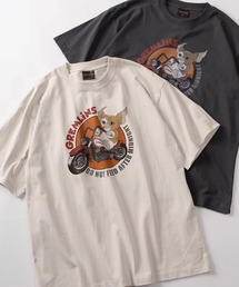 SlashDate | 【71】【Warner Bros/ワーナー・ブラザース】ペニーワイズ グレムリン ユーズドライク プリントTシャツ/バックプリント/ユニセックス/レディース/メンズ(Tシャツ/カットソー)