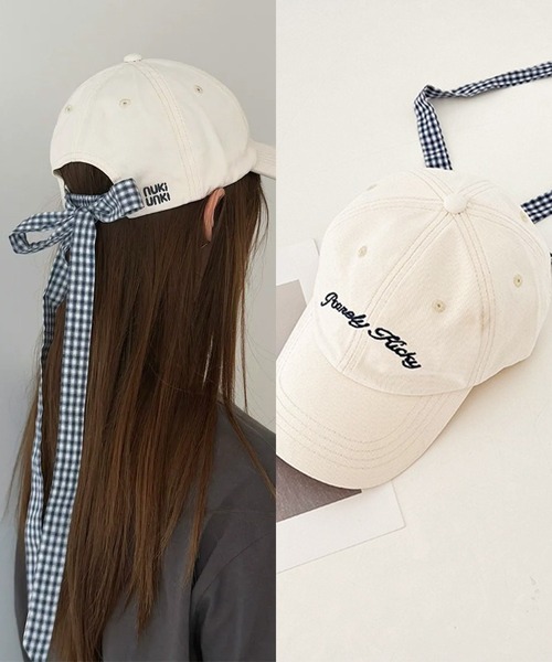 セール】バックリボンキャップ（キャップ）｜L LABEL（エルラベル）の