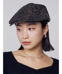 EMODA | プレートツイルハンチングキャップ(ハンチング/ベレー帽)