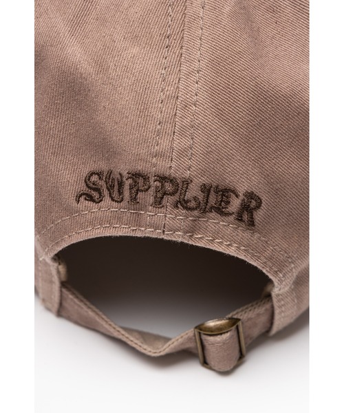 SUPPLIER(サプライヤー)の「キャップ|Ripped Brim Heart Tribal 6 Panel Cap|SUPPLIER(キャップ・メンズ・ブラック/ベージュ・FREE)」の8枚目の写真
