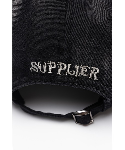 SUPPLIER(サプライヤー)の「キャップ|Ripped Brim Heart Tribal 6 Panel Cap|SUPPLIER(キャップ・メンズ・ブラック/ベージュ・FREE)」の14枚目の写真