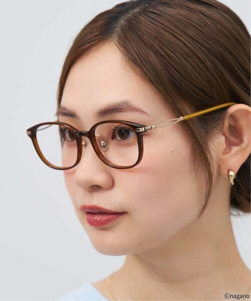 Zoff（ゾフ）の「Zoff｜ちいかわ【うさぎモデル】ボストン型メガネ｜軽量 眼鏡 伊達めがね 度付き（レンズ交換券付） 度あり 度なし メンズ レディース ユニセックス おしゃれ 読書（メガネ・レディース・ブラウン系その他5・FREE）」の13枚目の写真