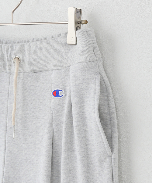 Champion(チャンピオン)の「ウォッシャブル / Champion / チャンピオン 別注 SWEATPANTS(スウェットパンツ・レディース・ネイビー/チャコールグレー/ホワイト・FREE)」の15枚目の写真