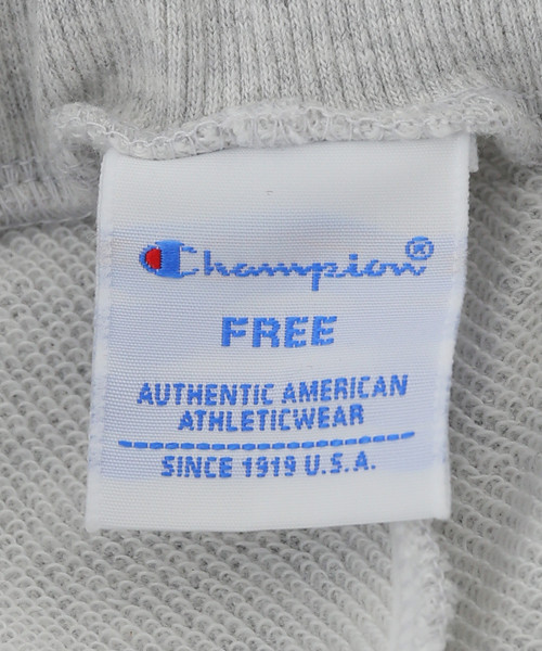 Champion(チャンピオン)の「ウォッシャブル / Champion / チャンピオン 別注 SWEATPANTS(スウェットパンツ・レディース・ネイビー/チャコールグレー/ホワイト・FREE)」の13枚目の写真