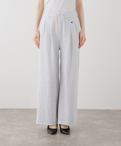 Champion(チャンピオン)の「ウォッシャブル / Champion / チャンピオン 別注 SWEATPANTS(スウェットパンツ・レディース・ネイビー/チャコールグレー/ホワイト・FREE)」の5枚目の写真