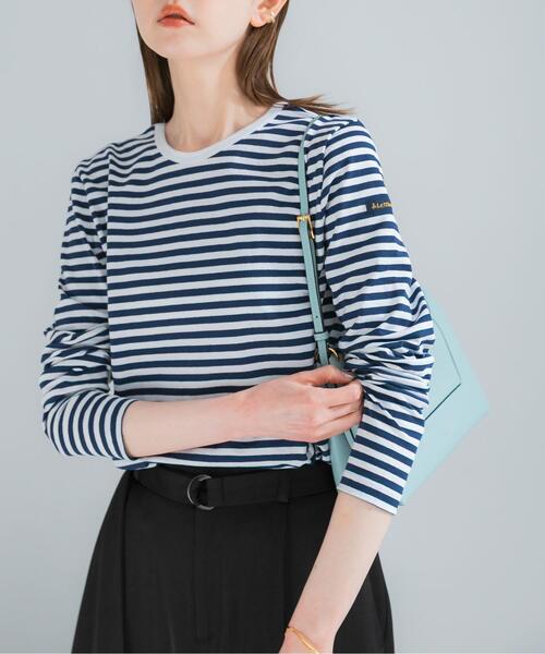 URBAN RESEARCH ROSSO WOMEN（アーバンリサーチ　ロッソ）の「LE MINOR　MADEMOISELLE（Tシャツ/カットソー・レディース・ピンク系その他/ブルー系その他/オフホワイト・FREE）」の2枚目の写真