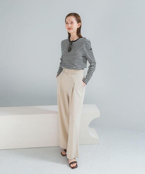 URBAN RESEARCH ROSSO WOMEN（アーバンリサーチ　ロッソ）の「LE MINOR　MADEMOISELLE（Tシャツ/カットソー・レディース・ピンク系その他/ブルー系その他/オフホワイト・FREE）」の6枚目の写真