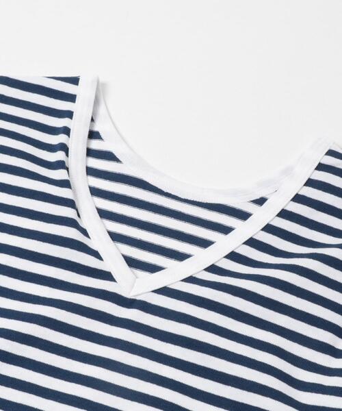 URBAN RESEARCH ROSSO WOMEN（アーバンリサーチ　ロッソ）の「LE MINOR　MADEMOISELLE（Tシャツ/カットソー・レディース・ピンク系その他/ブルー系その他/オフホワイト・FREE）」の18枚目の写真