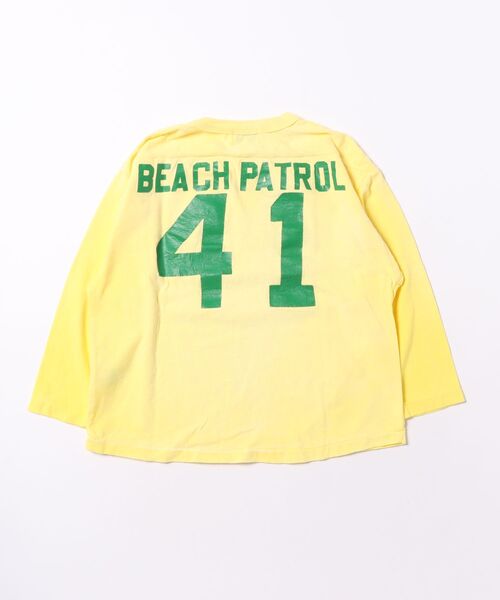 DENIM DUNGAREE（デニムダンガリー）の「Vintage Cotton Jersey 41 Long Sleeve Tee（Tシャツ/カットソー・キッズ・イエロー・145/135）」の2枚目の写真