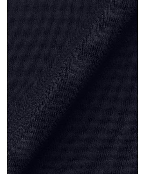 Perfect Suit FActory（パーフェクトスーツファクトリー）の「【ベーシック/上品/きれい見え】長袖ニットポロ　ブラック/グレー/ネイビー（ポロシャツ・メンズ・ネイビー/グレー/ブラック・L/M）」の6枚目の写真
