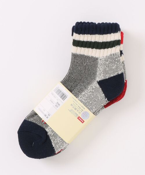 ADPOSION（アドポーション）の「【Healthknit / ヘルスニット】3足セット ヘビーウェイトクウォーターソックス　 / 3PACK SET SOCKS（ソックス/靴下・メンズ・ホワイト系3/その他4/その他7/ホワイト/ホワイト系4/グレー系1/その他1/その他2/その他3/その他5/ホワイト系1/ホワイト系2/グレー系2/その他6・FREE）」の6枚目の写真