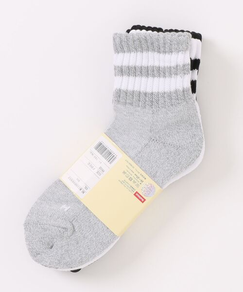 ADPOSION（アドポーション）の「【Healthknit / ヘルスニット】3足セット ヘビーウェイトクウォーターソックス　 / 3PACK SET SOCKS（ソックス/靴下・メンズ・ホワイト系3/その他4/その他7/ホワイト/ホワイト系4/グレー系1/その他1/その他2/その他3/その他5/ホワイト系1/ホワイト系2/グレー系2/その他6・FREE）」の13枚目の写真