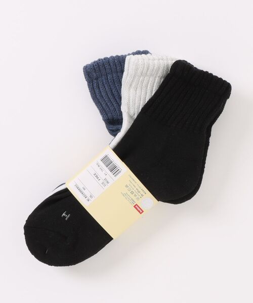 ADPOSION（アドポーション）の「【Healthknit / ヘルスニット】3足セット ヘビーウェイトクウォーターソックス　 / 3PACK SET SOCKS（ソックス/靴下・メンズ・ホワイト系3/その他4/その他7/ホワイト/ホワイト系4/グレー系1/その他1/その他2/その他3/その他5/ホワイト系1/ホワイト系2/グレー系2/その他6・FREE）」の19枚目の写真