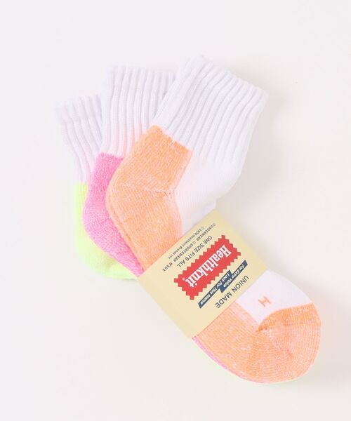 ADPOSION（アドポーション）の「【Healthknit / ヘルスニット】3足セット ヘビーウェイトクウォーターソックス　 / 3PACK SET SOCKS（ソックス/靴下・メンズ・ホワイト系3/その他4/その他7/ホワイト/ホワイト系4/グレー系1/その他1/その他2/その他3/その他5/ホワイト系1/ホワイト系2/グレー系2/その他6・FREE）」の21枚目の写真