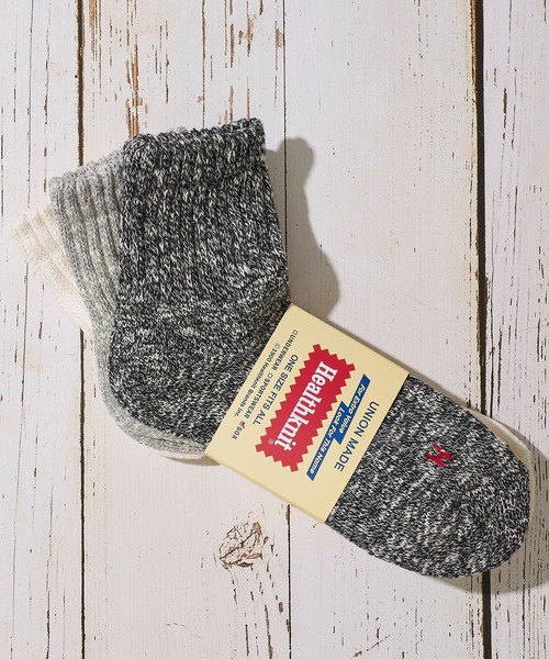 ADPOSION(アドポーション)の「【Healthknit / ヘルスニット】3足セット ヘビーウェイトクウォーターソックス / 3PACK SET SOCKS(ソックス/靴下・メンズ・ホワイト系3/その他4/その他7/ホワイト/ホワイト系4/グレー系1/その他1/その他2/その他3/その他5/ホワイト系1/ホワイト系2/ホワイト系5/その他6・FREE)」の11枚目の写真