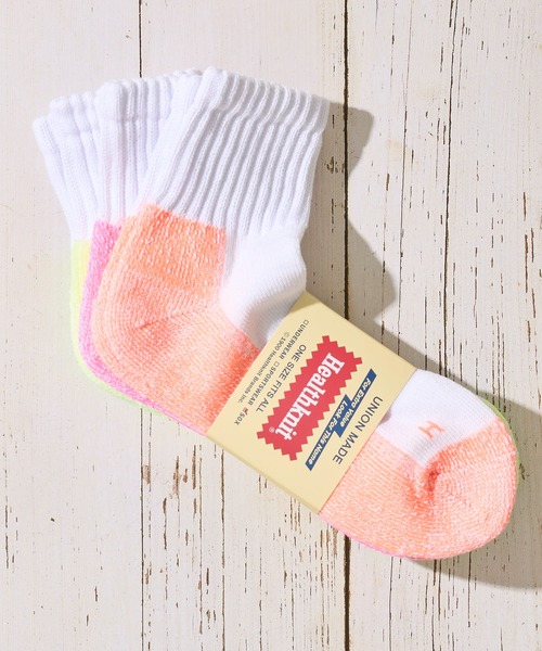 ADPOSION(アドポーション)の「【Healthknit / ヘルスニット】3足セット ヘビーウェイトクウォーターソックス / 3PACK SET SOCKS(ソックス/靴下・メンズ・ホワイト系3/その他4/その他7/ホワイト/ホワイト系4/グレー系1/その他1/その他2/その他3/その他5/ホワイト系1/ホワイト系2/ホワイト系5/その他6・FREE)」の14枚目の写真
