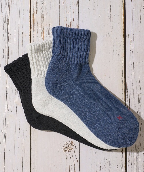 ADPOSION(アドポーション)の「【Healthknit / ヘルスニット】3足セット ヘビーウェイトクウォーターソックス / 3PACK SET SOCKS(ソックス/靴下・メンズ・ホワイト系3/その他4/その他7/ホワイト/ホワイト系4/グレー系1/その他1/その他2/その他3/その他5/ホワイト系1/ホワイト系2/ホワイト系5/その他6・FREE)」の20枚目の写真
