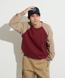 【B-DAY STORE】ラグラン切替えカットソー　ユニセックス