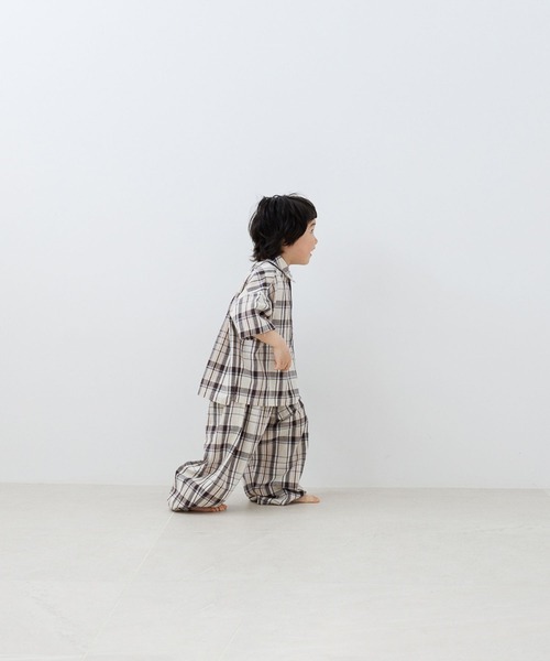 LOWRYS FARM（ローリーズファーム）の「リネンシャツＳＳ　622578（シャツ/ブラウス・キッズ・ブラウン/ベージュ/ブラック・110cm/120cm/130cm/140cm/150cm）」の10枚目の写真