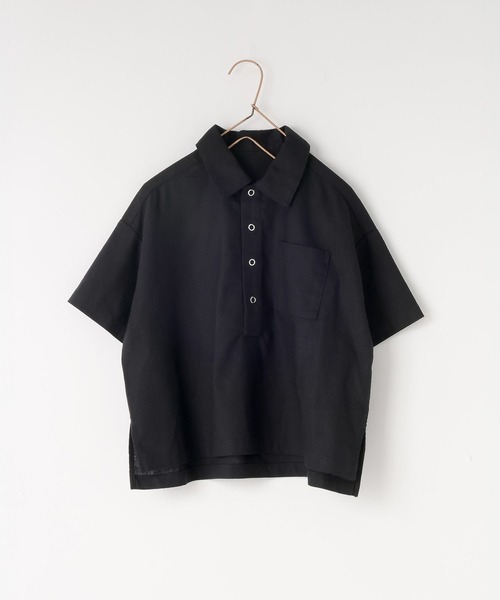 LOWRYS FARM（ローリーズファーム）の「リネンシャツＳＳ　622578（シャツ/ブラウス・キッズ・ブラウン/ベージュ/ブラック・110cm/120cm/130cm/140cm/150cm）」の15枚目の写真