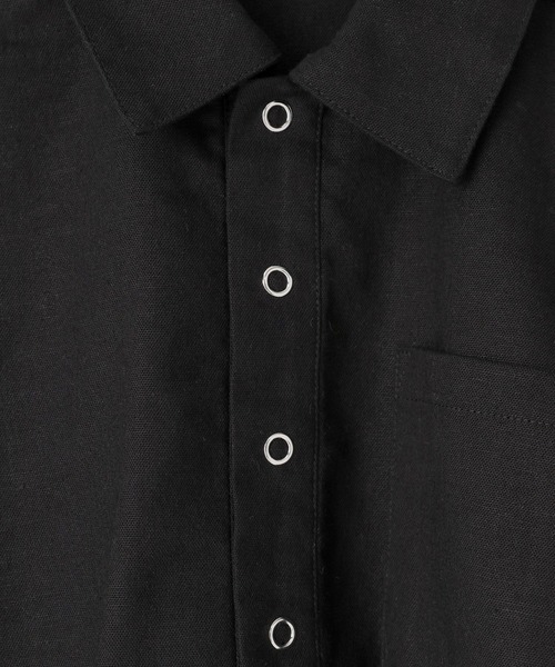 LOWRYS FARM（ローリーズファーム）の「リネンシャツＳＳ　622578（シャツ/ブラウス・キッズ・ブラウン/ベージュ/ブラック・110cm/120cm/130cm/140cm/150cm）」の18枚目の写真